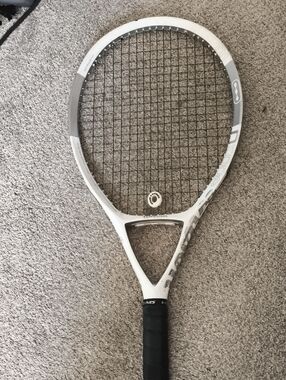 HEAD N1 White and Gray Tennis Racquet - High End